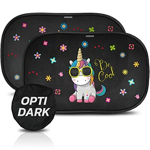 Offre limitée : Pare Soleil Voiture bébé/Enfant – Teinte Optimale Unique avec Protection UV certifiée pour Une Protection sans Bloquer complètement la Vue, Facile à Poser, 2 pièces 51 x 31 cm, Teinte Unique de 12.99 € à 9.49 € (26.94% de remise)