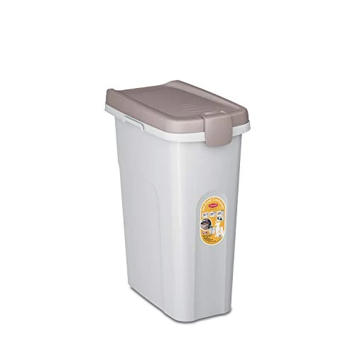 Limited-time offer: Stefanplast Petfood Container 25lt, brown/white (6) from 18.01 £ to 18.01 £ (save 0.00%)