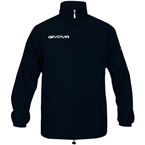 Offerta a tempo: givova Rain Basico Giacca Impermeabile, Unisex adulto, Nero, 3XS - 0.00% da 14.99 € a 14.99 €