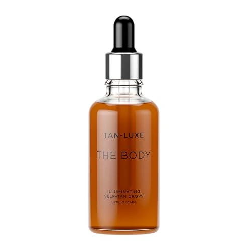 Limited-time offer: Tan-Luxe THE BODY Self Tan Drops, Medium/Dark (50 ml) Add Tanning Drops to Skin Care for Custom Body Tan, Cruelty Free & Vegan from 44.00 GBP to 31.78 GBP (save 28%)