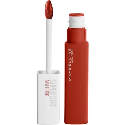 Offerta a tempo: Maybelline New York Rossetto Matte SuperStay Matte Ink, Tinta Labbra a Lunga Tenuta, Colore Intenso e Vibrante, No Transfer, Ground Breaker (117), 5 ml - 0.00% da 9.19 € a 9.19 €