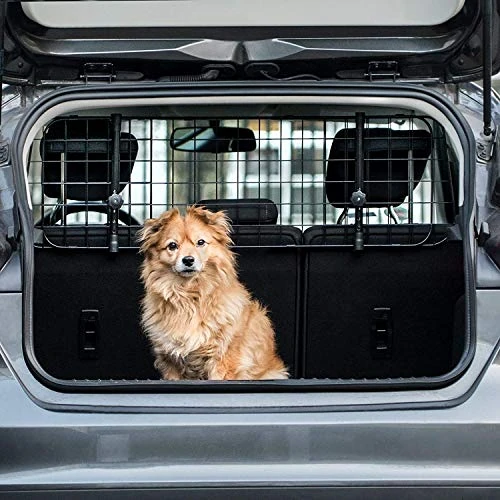 Oferta limitada: Heldenwerk Rejilla perro coche maletero universal - Separador de coche para perros al transporte de perros - Reja coche perro, Barrera coche perros de 40.98 € a 40.98 € (ahorro 0.00%)