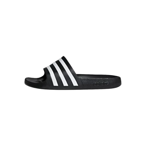 adidas Unisex Adilette Aqua Slides, Core Black/Cloud White/Core Black, 11 UK
