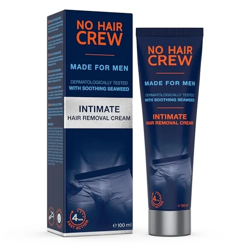 Tijdelijke aanbieding: NO HAIR CREW Intieme Ontharingscrème voor Mannen 100 ml – Origineel van 11.90 € naar 11.90 € (0.00% korting)