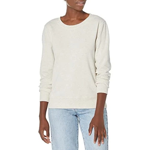 Offre limitée : Amazon Essentials Femme Pull à Col Rond en Polaire (Disponible en Grandes Tailles) de 21.80 EUR à 21.80 EUR (remise 0%)