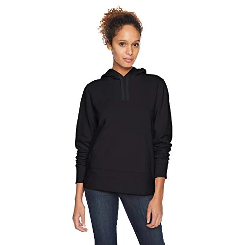 Limited-time offer: Amazon Essentials Women's Regular-Fit Fleece Pullover Hoodie, Black, L from 10.61 £ to 10.11 £ (save 5%)
