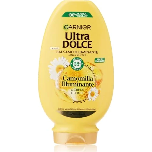 Offerta a tempo: Garnier Balsamo Illuminante Camomilla e Miele di fiori, Capelli Chiari, 250 ml - 15% da 3.29 € a 2.79 €