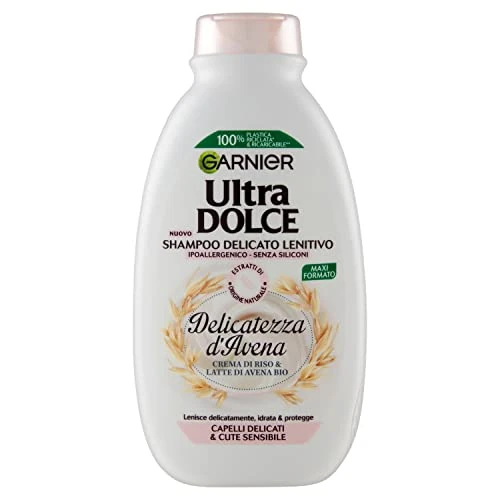 Garnier ULTRA DOLCE Shampoo Delicato D'Avena, 300 ml