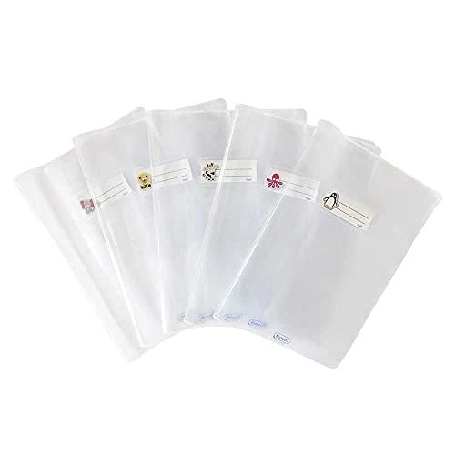 Zeitlich begrenztes Angebot: Favorit Buchumschläge mit Etikett, 10 Stück. Transparent, Polypropylen (PP), Klappverschluss, Einfarbig von 12.18 € auf 12.18 € (0.00% Rabatt)