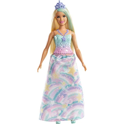 Limited offer: Barbie Dreamtopia Princess Doll, Approx 12-inch, Wearing Rainbow Outfit from 20.13 EUR to 20.13 EUR (save 0%)