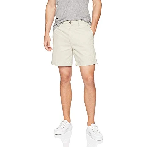 Offerta a tempo: Amazon Essentials Classic-fit 7" Short, Pantaloncini Uomo, Beige (Stone Sto), W31 - 0.00% da 19.22 € a 19.22 €