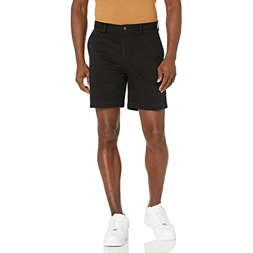 Oferta limitada: Amazon Essentials Pantalones Cortos Chinos de 18 cm con Corte Clásico Hombre, Negro, 32W de 22.60 € a 22.60 € (ahorro 0.00%)