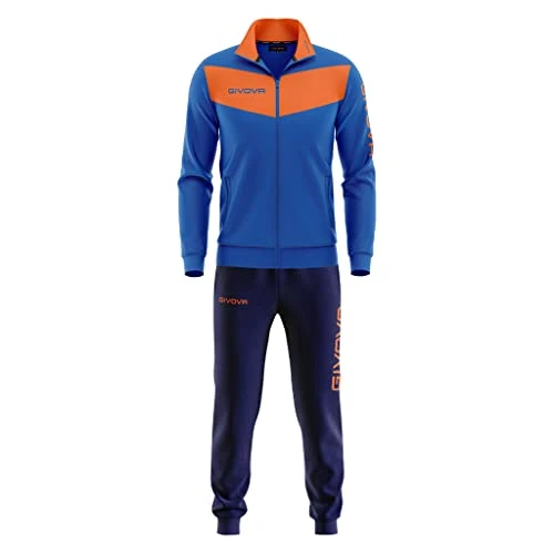 Oferta limitada: Givova, chandal visa fluo, azul/noranja fluo, 3XL de 20.99 € a 18.99 € (ahorro 9.53%)