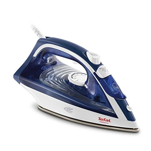 Tefal Maestro FV1845E0 Fer à repasser vapeur 2300 W, coup de vapeur 110 gr/min et vapeur continue de 35 gr/min avec semelle Easygliss Diffusion céramique au design très léger, convient pour tous les