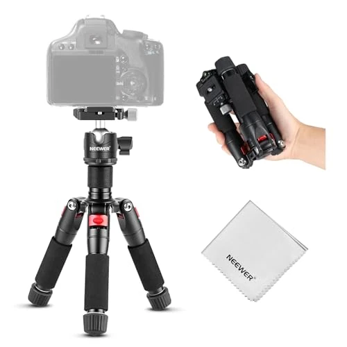 Offre limitée : NEEWER Mini Trépied pour Appareil Photo avec Rotule à 360° de 48.99 € à 38.89 € (21% de remise)