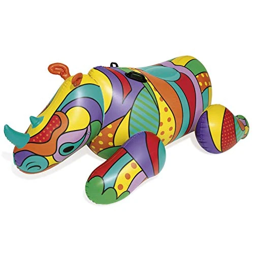 Offerta a tempo: Bestway 36125 Cavalcabile Gonfiabile Rinoceronte Pop Art - 34% da 42.90 € a 28.10 €