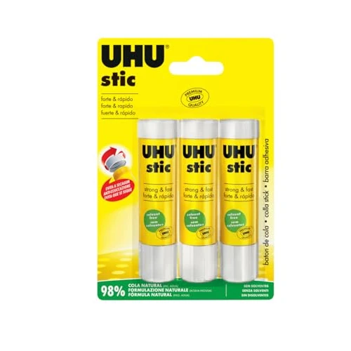 Offre limitée : UHU 4026700355208 Tige 21g Adhésif - Adhésifs (Tige, Tube, Multicolore, 4 min, 21 g, Ampoule) de 9.84 € à 9.84 € (0.00% de remise)