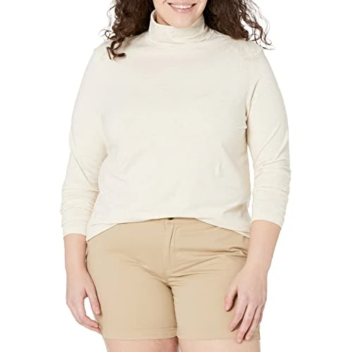 Oferta limitowana: Amazon Essentials Damski golf z długim rękawem (dostępny w dużych rozmiarach), owsianka wrzosowa, XS z 96.00 zł na 96.00 zł (oszczędź 0.00%)
