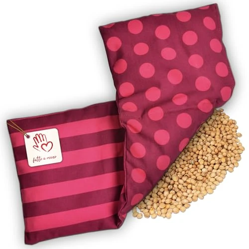 Offerta a tempo: Navango® Cuscino Termico con Noccioli di Ciliegio per Microonde o Forno - 0.00% da 16.99 € a 16.99 €