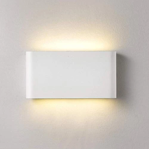Offerta a tempo: Topmo-plus 12W illuminazione per esterni terrazzo applique led luminosa faretti led interno da parete resiste a pioggia, luce bianca calda 3000K portone luce da muro 18CM - 0.00% da 31.90 € a 31.90 €