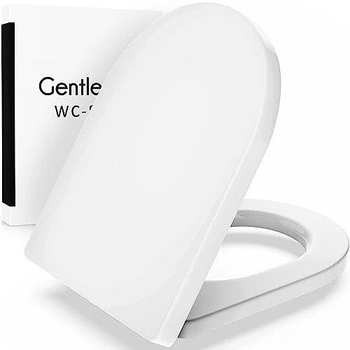 Offre limitée : Siège de toilette de qualité supérieure avec fermeture en douceur - Antibactérien grâce à Duroplast - Couvercle de toilette avec fonction QuickClean - Installation facile par le haut de 54.90 € à 49.40 € (10% de remise)
