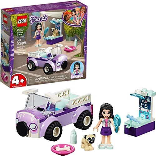 Oferta limitada: LEGO Friends - Clínica Veterinaria Móvil de Emma, juguete imaginativo de construcción para aventuras de mascotas (41360) de 23.55 EUR a 23.55 EUR (ahorro 0%)