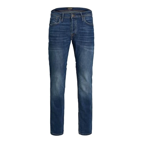 JACK & JONES Slim Straight-fit Jeans Jjitim Jjoriginal Am 782 50SPS Noos Slim Straight-fit Jeans Blue Denim 32 34 Blue Denim