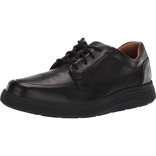 Offerta a tempo: Clarks Un Abode Ease Mens Black Leather, 11 - 48% da 120.00 € a 62.95 €