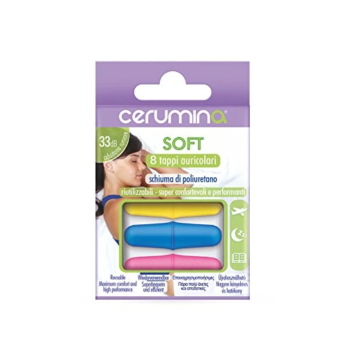 Cerumina Soft Earphone Plugs 8 Pieces