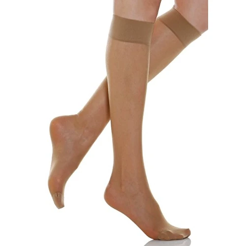 Oferta limitada: Relaxsan Basic 700[N] (1 Par - Visón 2/M) Medias a la rodilla 70 Den de compresión graduada sin talón 12-17 mmHg de 12.95 € a 12.95 € (ahorro 0.00%)