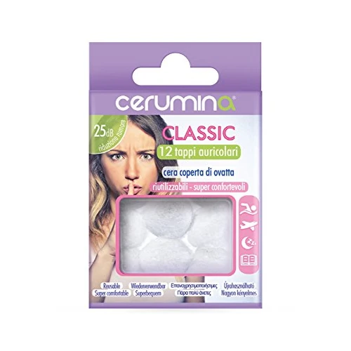 Oferta limitowana: Cerumina Zatyczki Douszne Classic 12 Sztuk z 37.33 zł na 37.33 zł (oszczędź 0.00%)