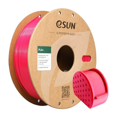 Zeitlich begrenztes Angebot: eSUN PLA+ Filament 1.75mm, Magenta, 1KG | 3D Drucker Filament PLA Plus, Maßgenauigkeit +/- 0.03mm, 1kg Spule (2.2 LBS) 3D Druck Filament für 3D Drucker von 24.99 € auf 18.99 € (24% Rabatt)