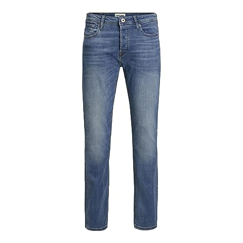 JACK & JONES Slim Straight-fit Jeans Jjitim Jjoriginal Am 781 50SPS Noos Slim Straight-fit Jeans Blue Denim 36 32 Blue Denim