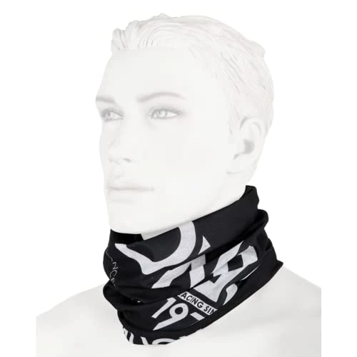 O‘NEAL | Halstuch Schlauch-Schal | Mountainbike Motocross Motorrad | Ungesäumt, Bequemes Material, elastischer Stoff | Neckwarmer Solid | Unisex | Schwarz Weiß | Einheitsgröße
