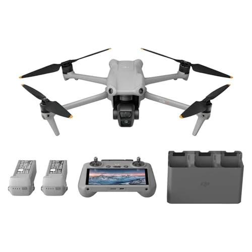 Limited offer: DJI Air 3 Fly More Combo with DJI RC 2, Drone with Camera 4K, Dual Primary Cameras, 3 Batteries for Extended Flight Time, 48MP Photo, 20Km Max Video Transmission, FAA Remote ID Compliant from 1339.00 EUR to 965.13 EUR (save 28%)