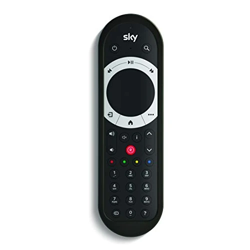 Meliconi - Carcasa Protectora para mandos a Distancia MySkyHD 2017 y SkyQ, se adhiere a la Forma de los mandos a Distancia. Fabricado en Italia. Individual, Negro.