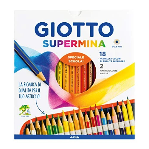 Limited-time offer: Giotto Fila Pastelli Supermina Ast 18 +2 Matite Lyra Temagraph In Grafite from 14.83 GBP to 14.83 GBP (save 0%)