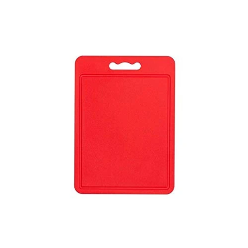 Offerta a tempo: Chef Aid Tagliere in plastica rossa, 35 x 25 cm, antiscivolo, lavabile in lavastoviglie - 51% da 13.10 € a 6.39 €