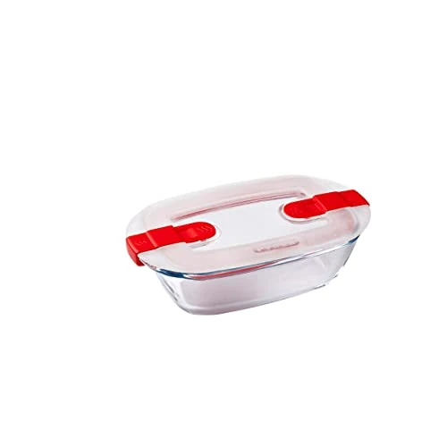 Offerta a tempo: Pyrex Barattolo Cook&Heat, vetro, trasparente, 17 x 10 x 6 cm - 0,4 litri, 1 pezzo - 5% da 15.21 € a 14.52 €