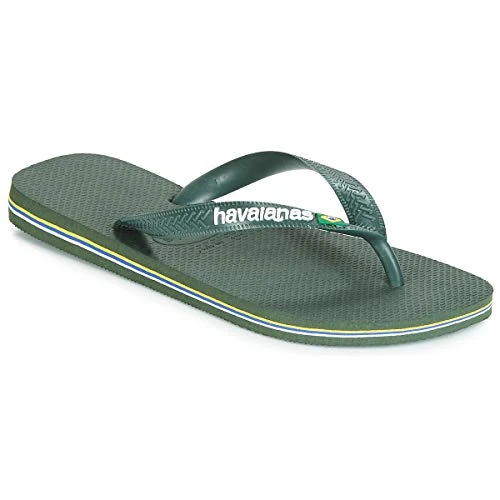 Offerta a tempo: Havaianas - Brasil Logo, Infradito Iconiche, Comode E Resistenti, Strisce con la Bandiera Del Brasile E Suola Antiscivolo Con Strisce Colorate, Unisex Adulti - 0.00% da 30.00 € a 30.00 €