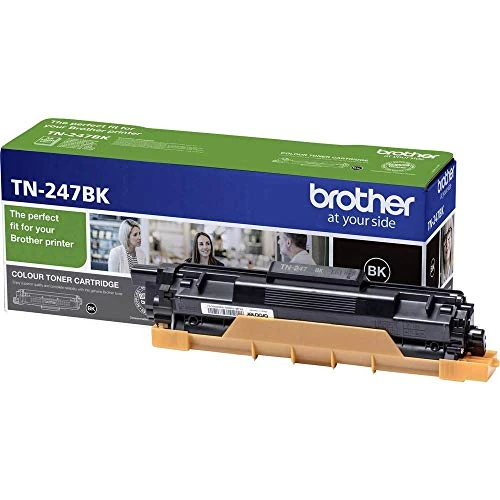 Brother TN247BK - Cartucho de tóner negro original, para las impresoras HLL3210CW, HLL3230CW, HLL3270CW, DCPL3510CW, DCPL3550CW, MFCL3710CW, MFCL3750CW, MFCL3770CDW
