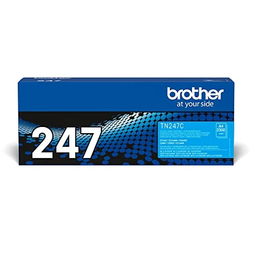 Limited offer: Brother TN-247C Toner Cartridge, Cyan, Single Pack, High Yield, Includes 1 x Toner Cartridge, Genuine Supplies from 216.10 USD to 216.10 USD (save 0%)