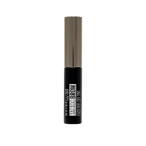 Offerta a tempo: Maybelline New York Tinta Sopracciglia Semipermanente Tattoo Brow Peel-Off, Risultato Definito fino a 3 Giorni, Chocolate Brown (25), 4,6 g - 37% da 14.95 € a 9.37 €