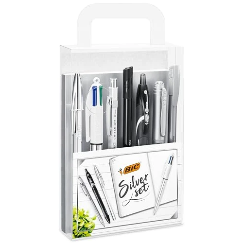 Offerta a tempo: BIC Silver Set Scrittura, 1 Agenda — 40% da 21,45 € a 12,89 €