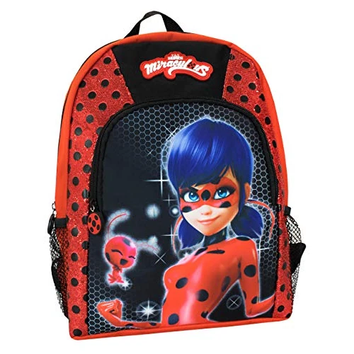 Oferta limitada: Miraculous Mochila Ladybug | Mochila Escolar Niña Kwami | Mochila Chica Con Cremallera Mariquita | Multicolor Talla Única de 25.99 EUR a 17.99 EUR (ahorro 31%)