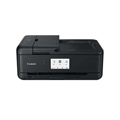 Offerta a tempo: Canon PIXMA TS9550a stampante fotografica A3 multifunzione, Alimentatore automatico di documenti, WIFI, touch screen 4,3 pollici, 5 inchiostri separati, doppia alimentazione carta, colore nero - 39% da 289.99 € a 175.54 €