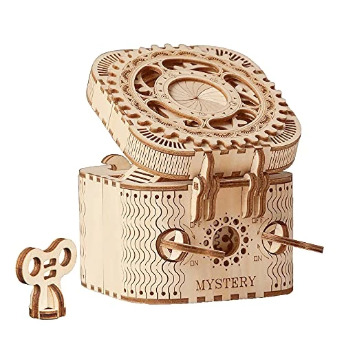 Oferta limitada: Robotime Puzzle 3D Madera Maquetas Treasure Box Modelos Mecánicos Kits para Construir Adultos Montar Construcciones Laser Cut Puzzle de Madera de 29.99 EUR a 23.99 EUR (ahorro 20%)