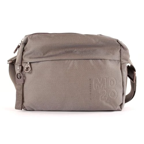 Mandarina Duck Md 20 P10QMTV8, Bolso Bandolera, Mujer, Beige (Taupe), 28x20.5x11 (L x H x W)