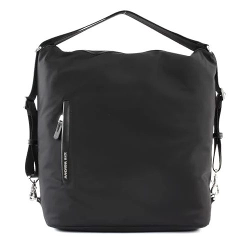 Offerta a tempo: Mandarina Duck Hunter P10vct10, Borsa a Spalla Donna, Nero (Black), 33.5x36x15 (L x H x W) - 52% da 135.00 € a 64.66 €