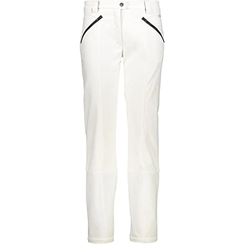 Offre limitee: CMP - Pantalon femme avec guêtre interne, Blanc, XXS de 61.99 EUR a 61.99 EUR (economie 0%)